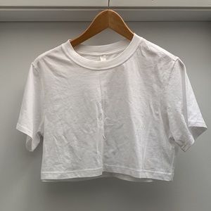 Lululemon All Yours Cropped T-Shirt
